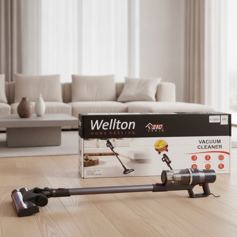 جارو پرتابل WELLTON کد 157 با ضمانت 12 ماهه ارسال رایگان