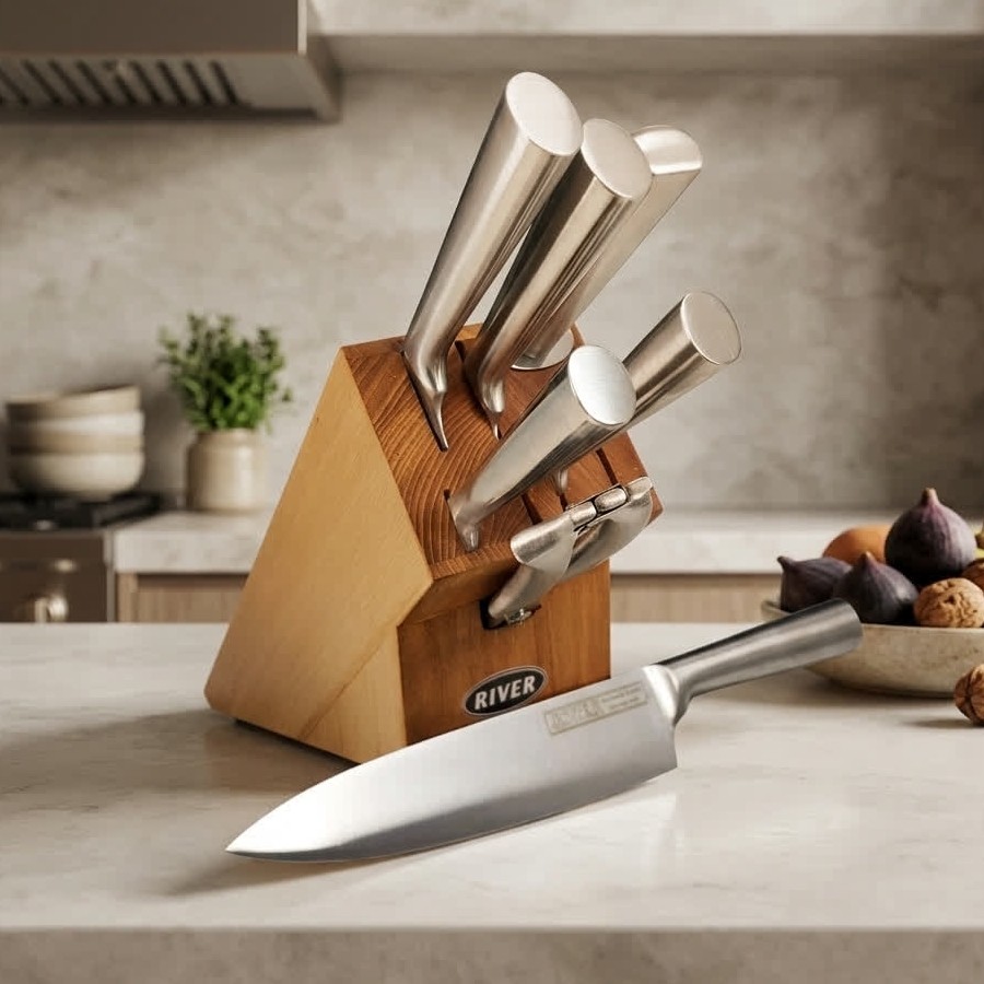 ست کارد و ساطور ریور RIVER کد 2240 با ارسال رایگان