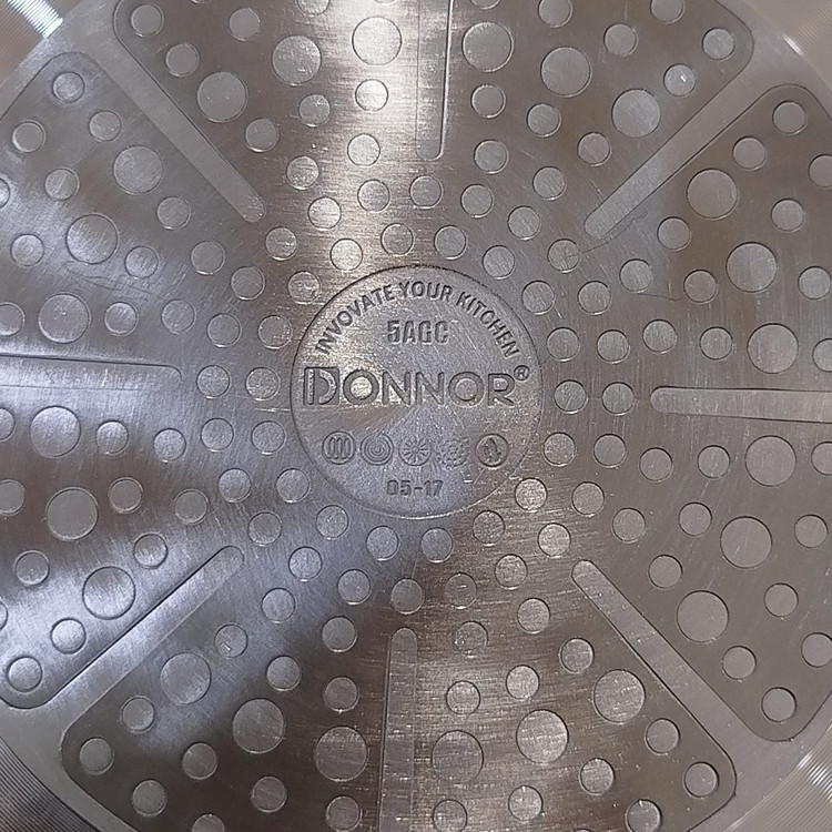 سرویس قابلمه گرانیتی 15 پارچه چهارگوش DONNOR طوسی با ارسال رایگان