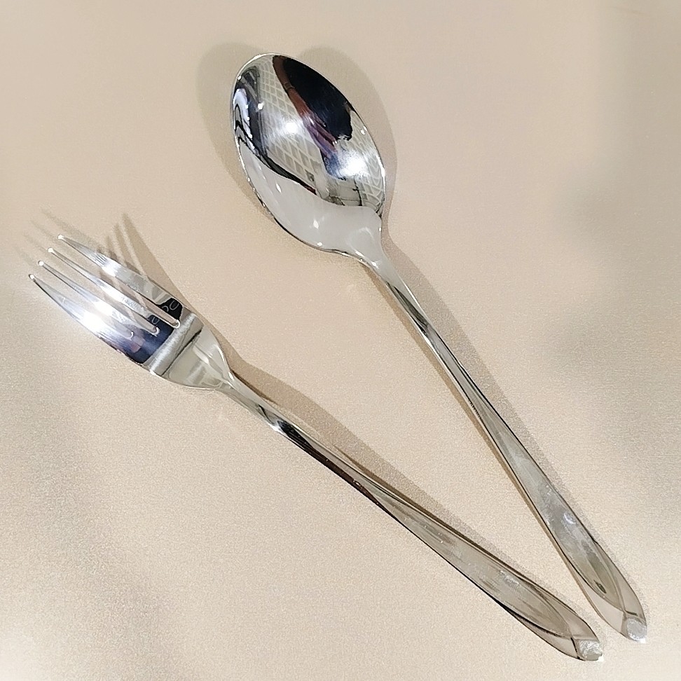 ست قاشق و چنگال استیل MTG کد 2608 بسته 6+6 با ارسال رایگان