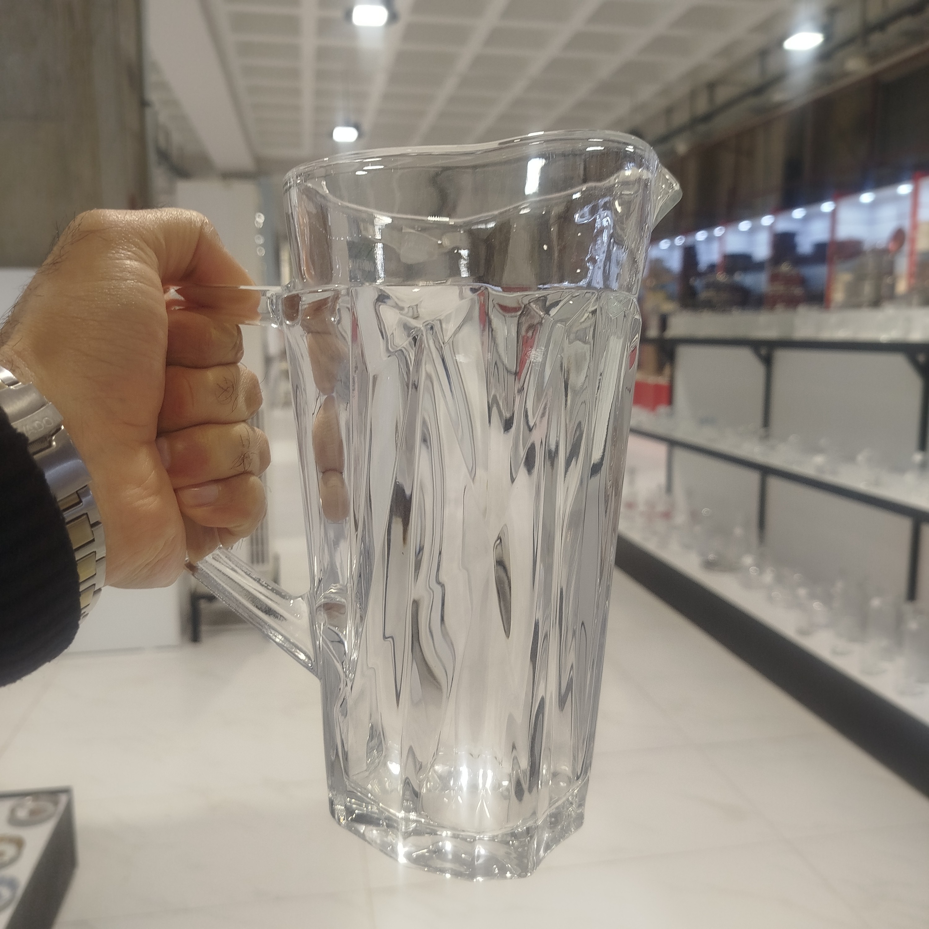 ست پارچ و لیوان کریستال مدل انیگما 04 با ارسال رایگان