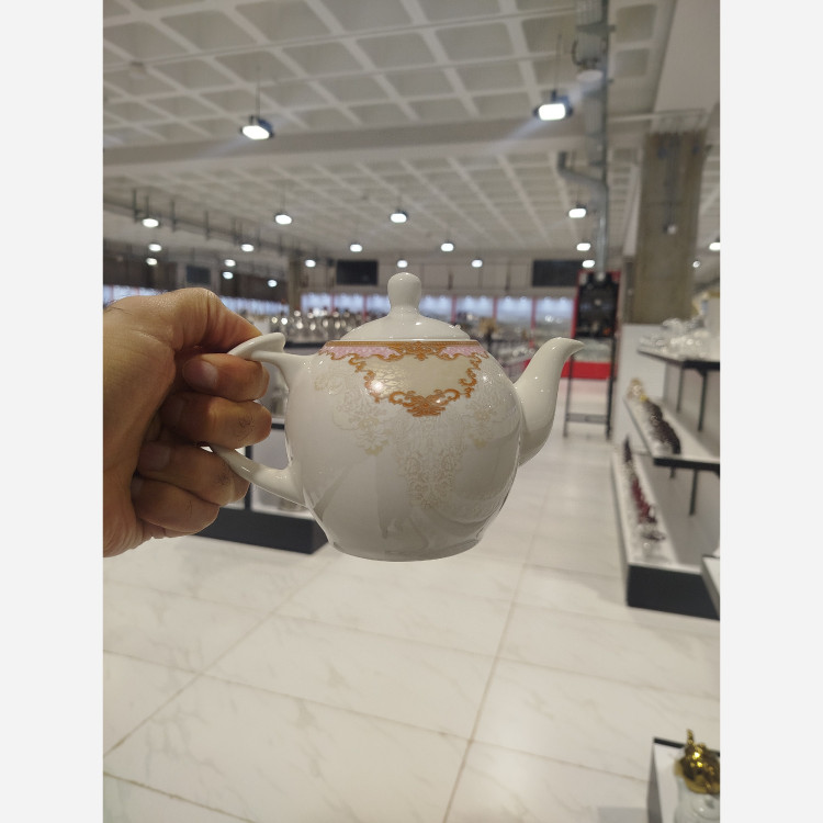 قوری چینی وینچی پانیا صورتی سایز کوچک کد 380 با ارسال رایگان