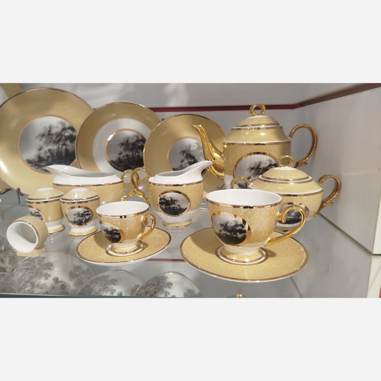سرویس چینی 18 نفره 135 پارچه باواریا کد 528 با ارسال رایگان