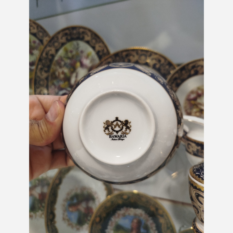 سرویس چینی 18 نفره 135 پارچه باواریا کد 555 با ارسال رایگان
