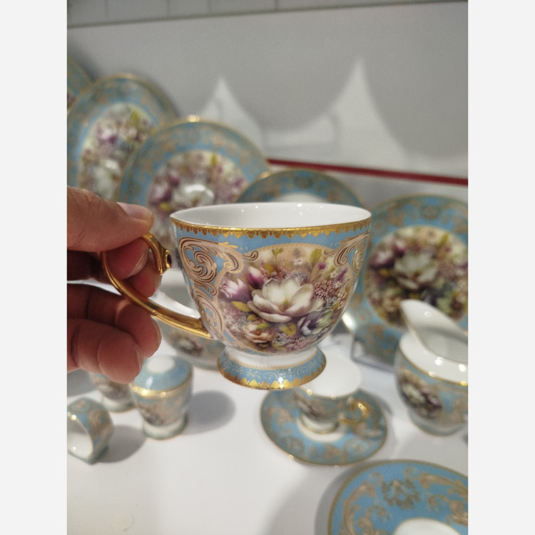 سرویس چینی 18 نفره 135 پارچه باواریا کد 556 با ارسال رایگان