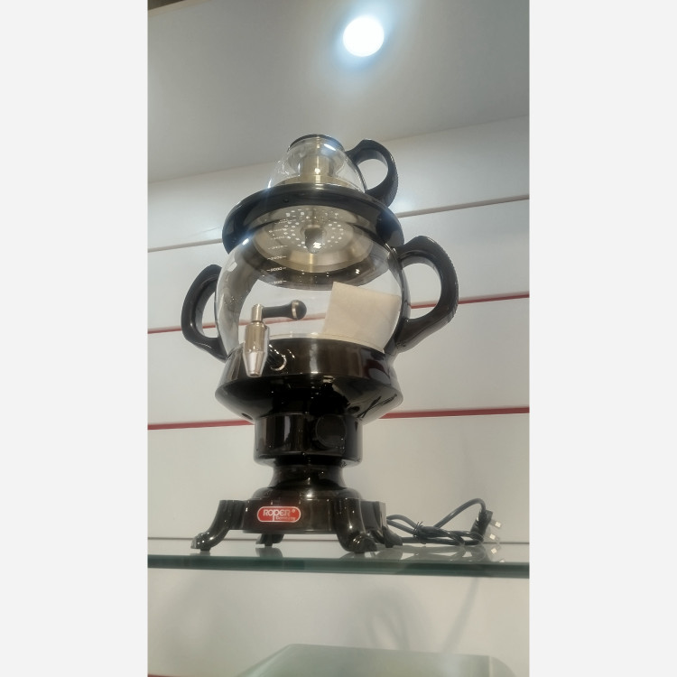 چای ساز سماوری روپر مشکی با ارسال رایگان