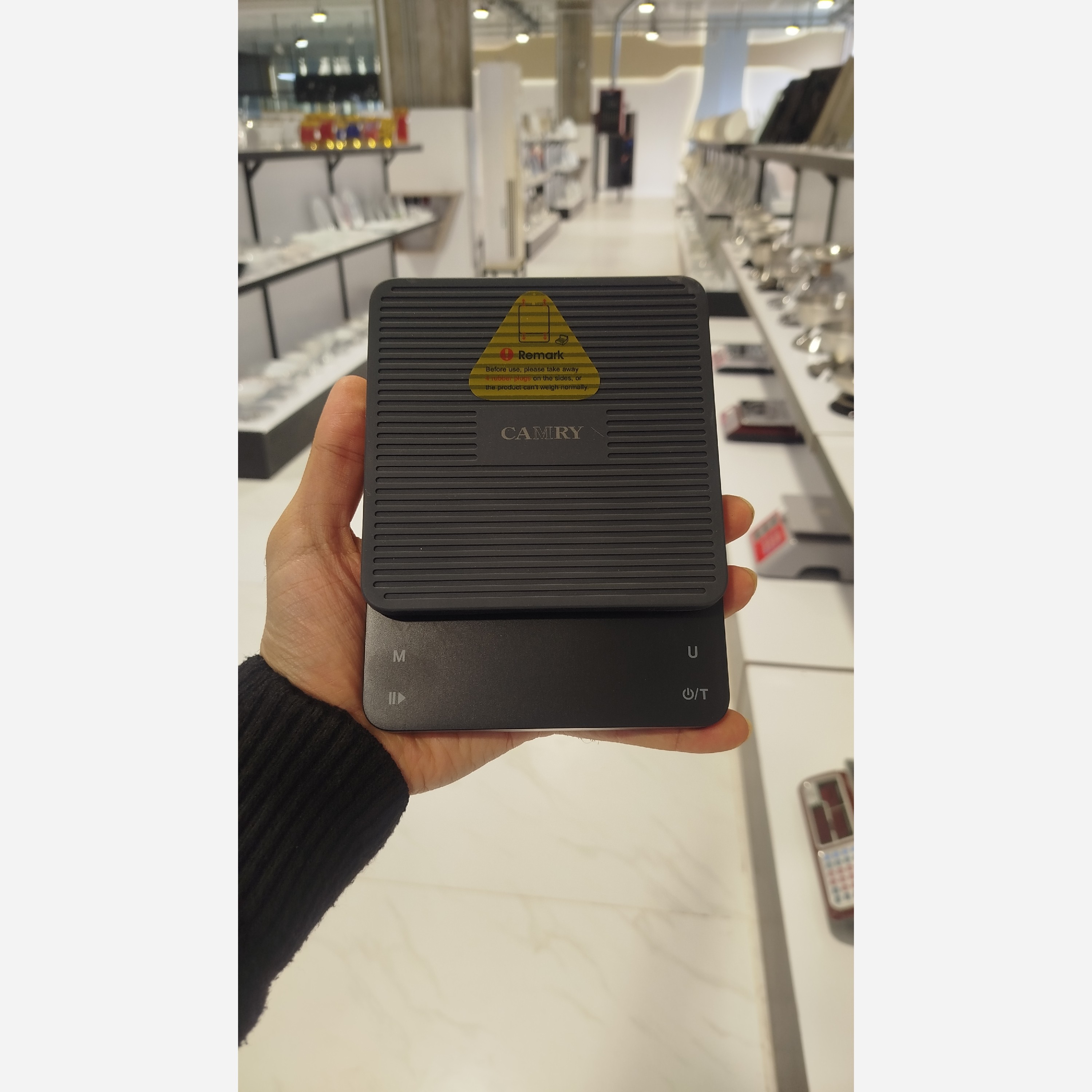 ترازو آشپزخانه CAMRY کمری کد 2912 با ارسال رایگان