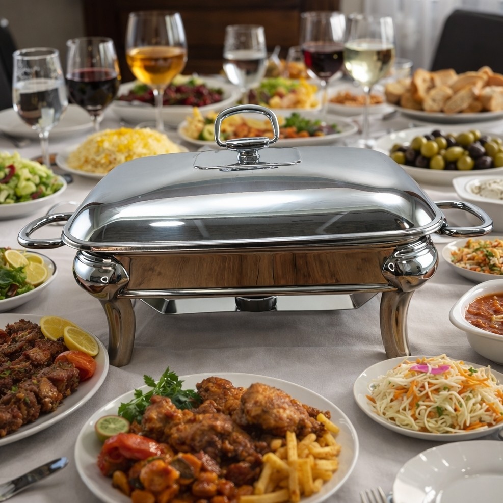 سوفله خوری ریور مدل روما کد 205 مستطیل کوچک با ارسال رایگان