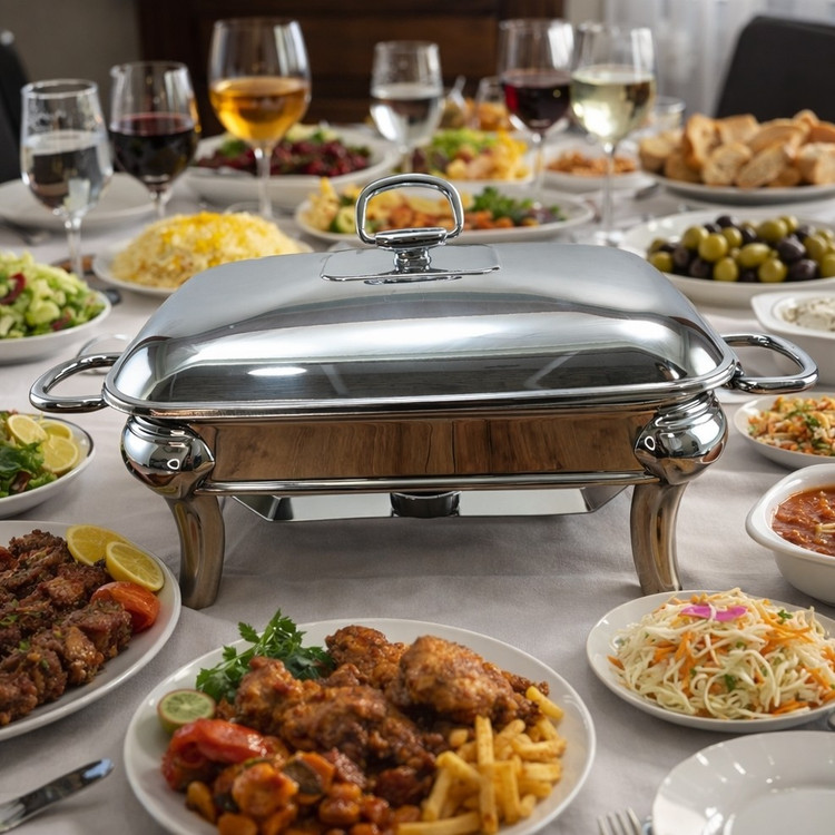سوفله خوری ریور مدل روما کد 205 مستطیل کوچک با ارسال رایگان