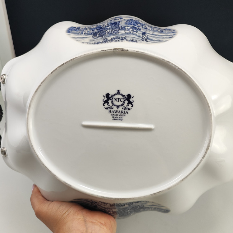 میوه خوری بیضی باواریا مدل گاردن بلو کد 3107 ارسال رایگان