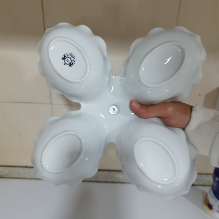 اردو خوری 4 خانه چینی باواریا مدل گاردن بلو کد 3115 بسته 1 عددی ارسال رایگان