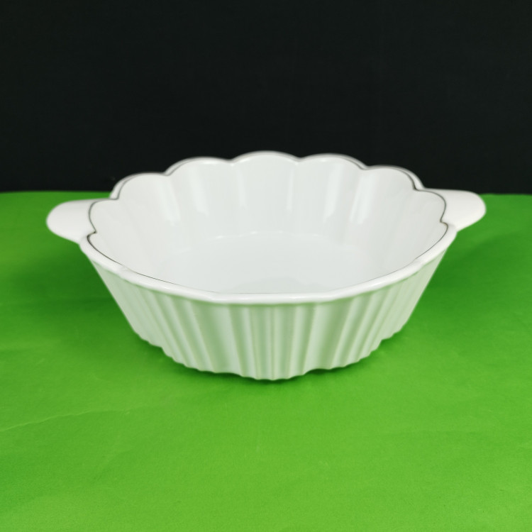 تابه گرد سرامیک آماتیس لب طلا مدل ابری کد 763 با ارسال رایگان