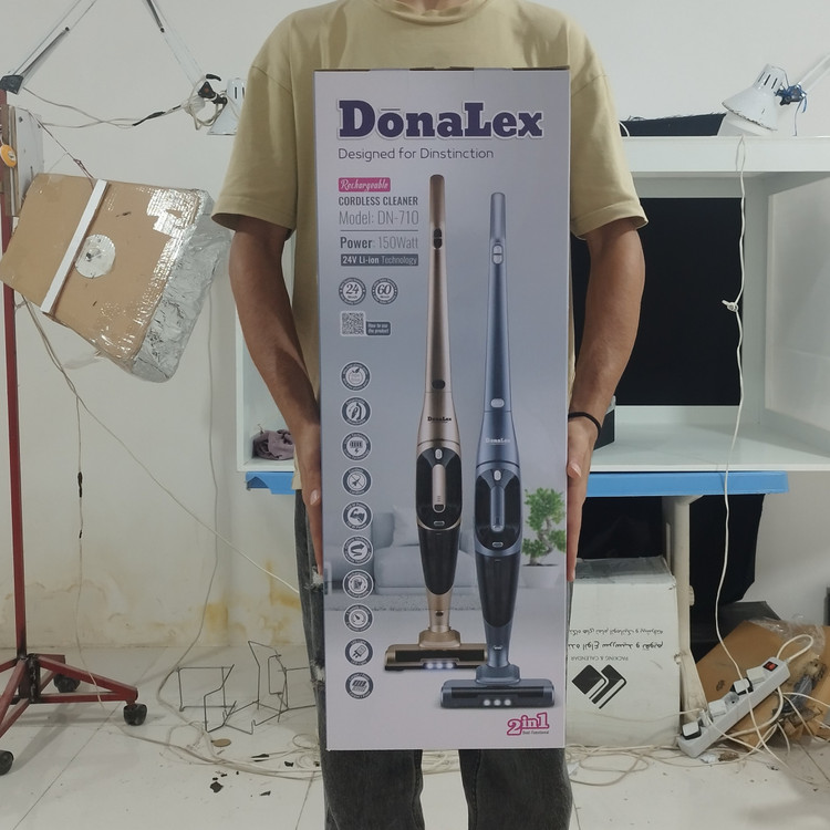 جارو پرتابل دونالکس مدل DN-710 خاکستری با ضمانت 24 ماهه ارسال رایگان