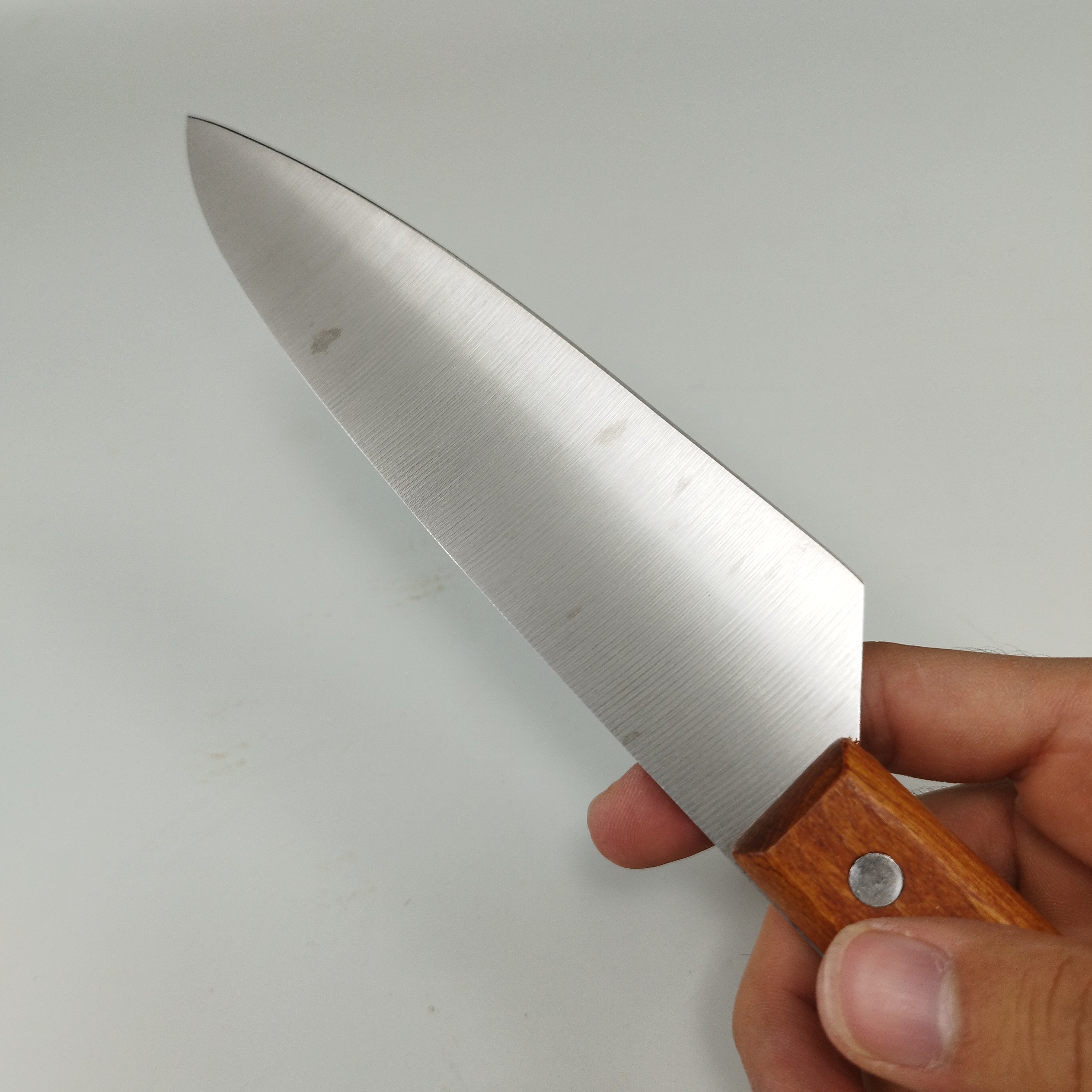 چاقو آشپزخانه اکبری دسته چوبی مدل WS26 بسته 1 عددی ارسال رایگان
