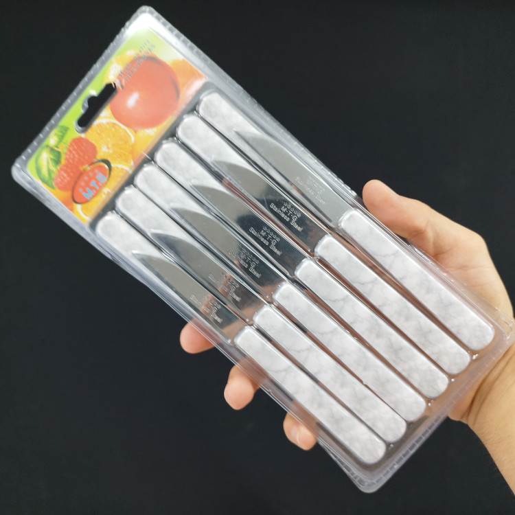 چاقو میوه خوری MTG مدل 1393 کد 3 بسته 12 عددی با ارسال رایگان