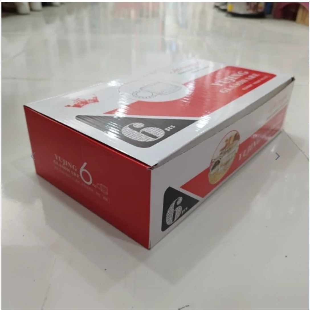 لیوان یوجینگ مدل کریستالین کد 50162C بسته 6 عددی ارسال رایگان