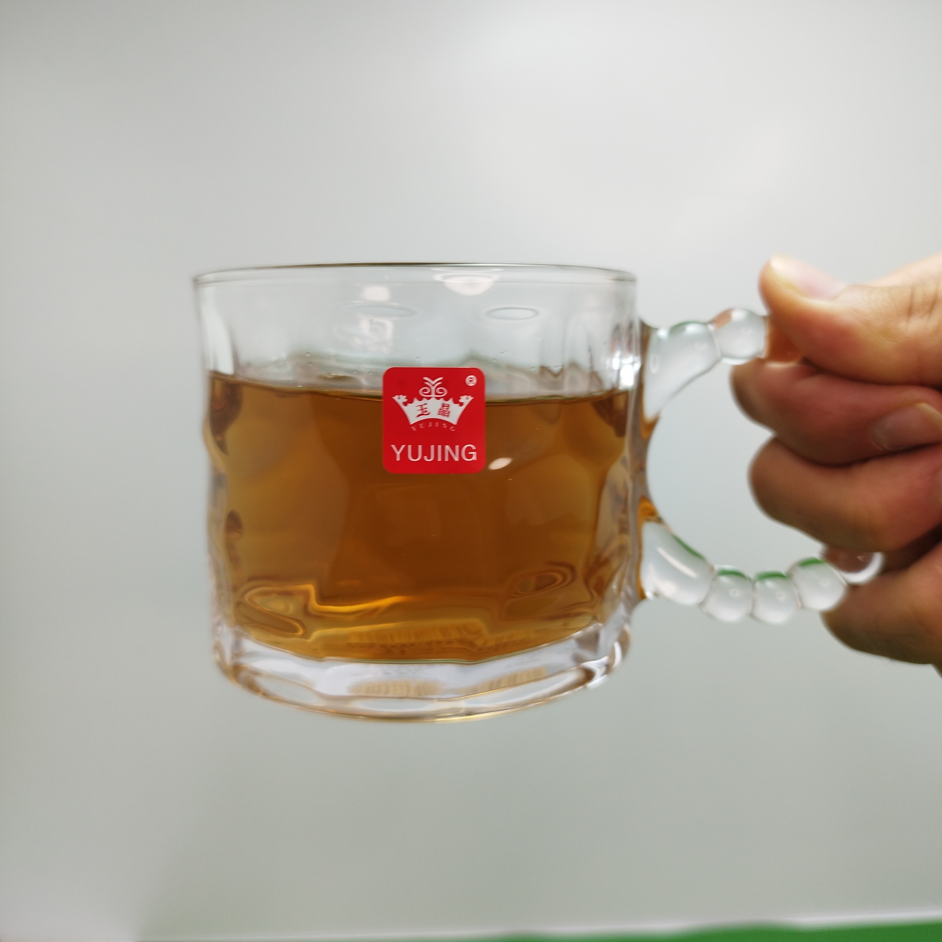 لیوان یوجینگ مدل دسته مروارید پولکی کد 58063 بسته 6 عددی ارسال رایگان