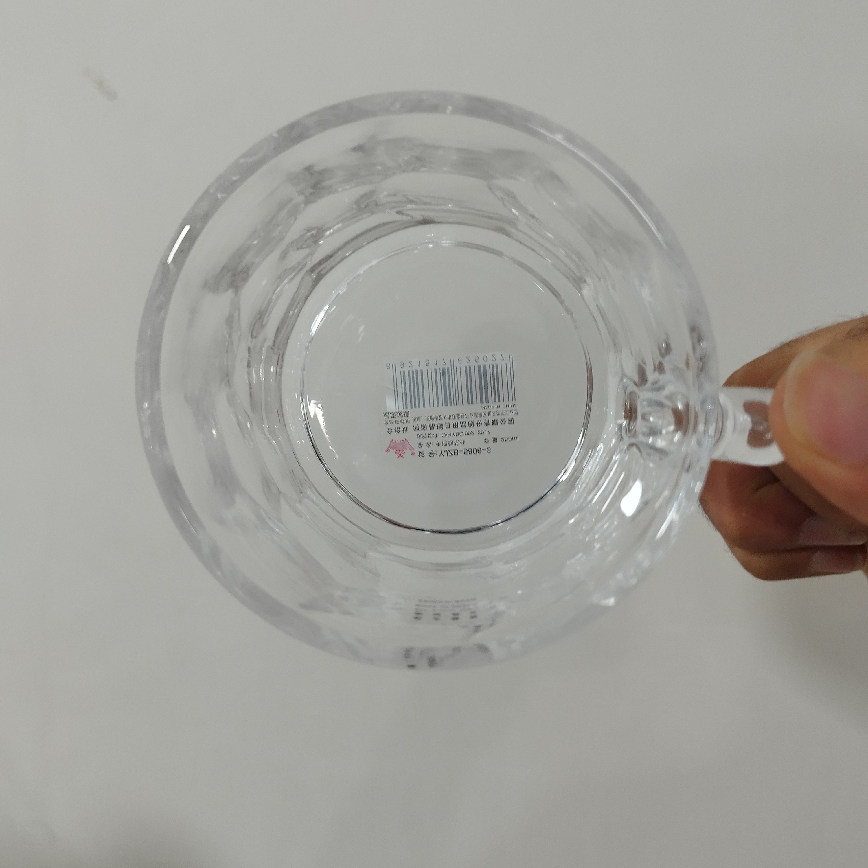لیوان یوجینگ مدل دسته مروارید پولکی کد 58063 بسته 6 عددی ارسال رایگان