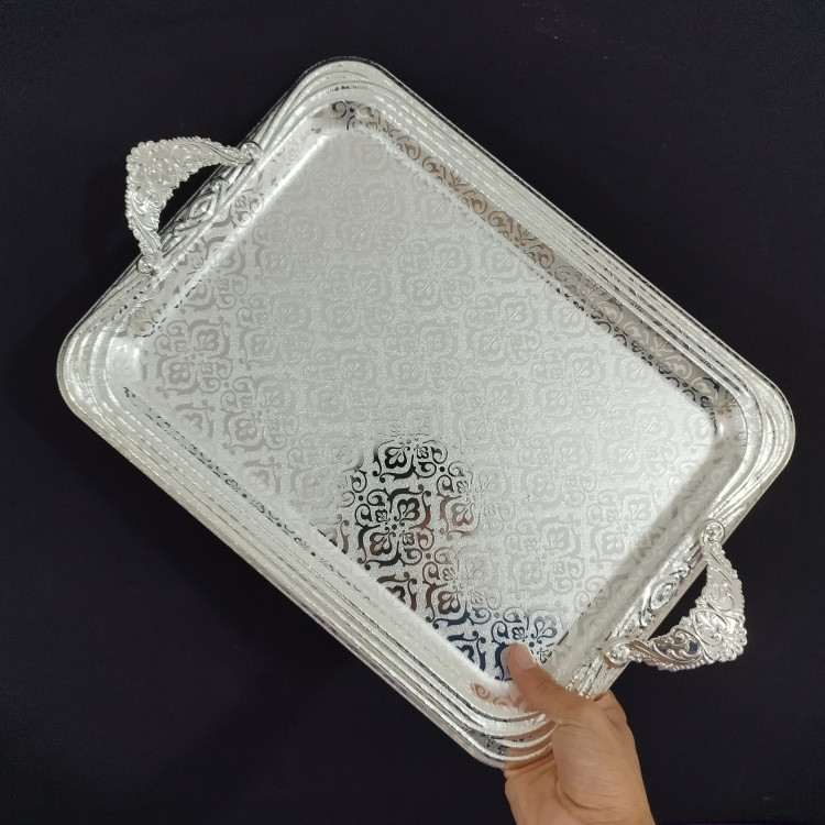 سینی استیل 2 تایی مستطیل بارادانتیا کد 1232S با ارسال رایگان