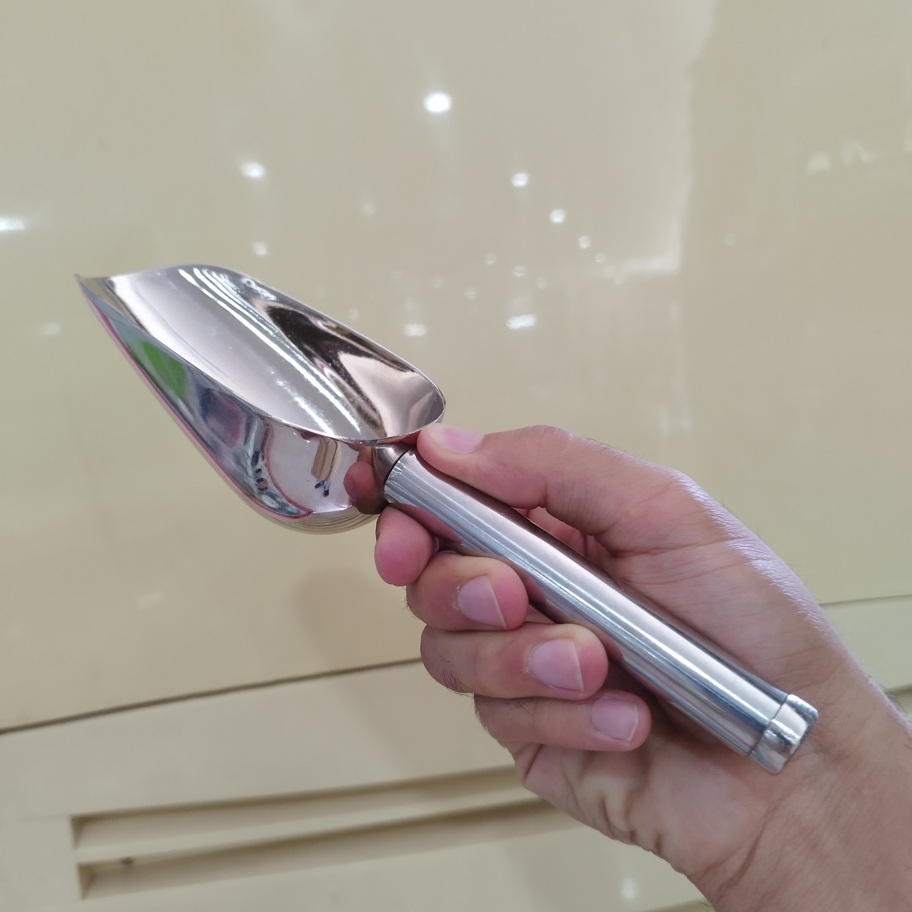 قاشق آجیل استیل جعبه دار کد 120 با ارسال رایگان