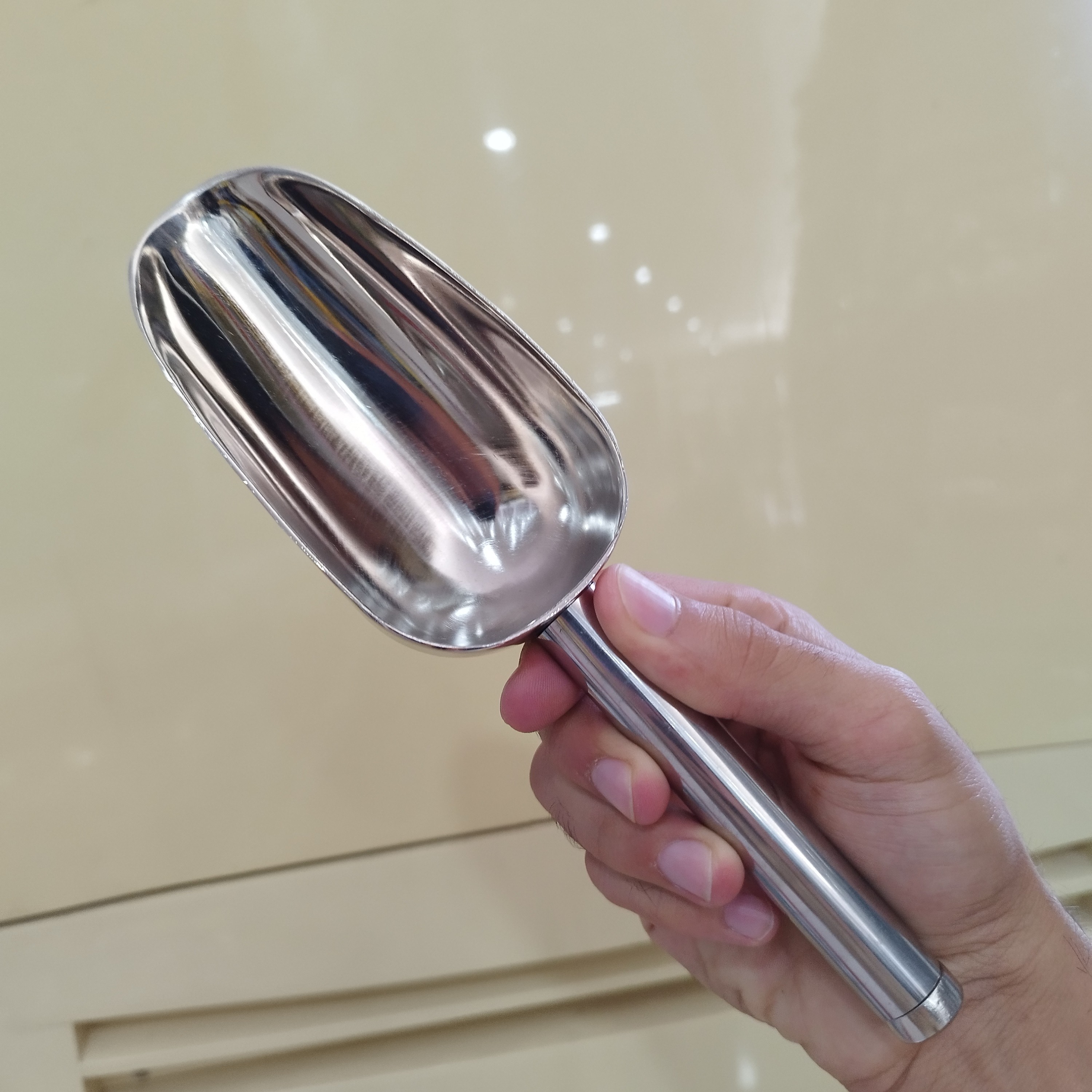 قاشق آجیل استیل جعبه دار کد 120 با ارسال رایگان