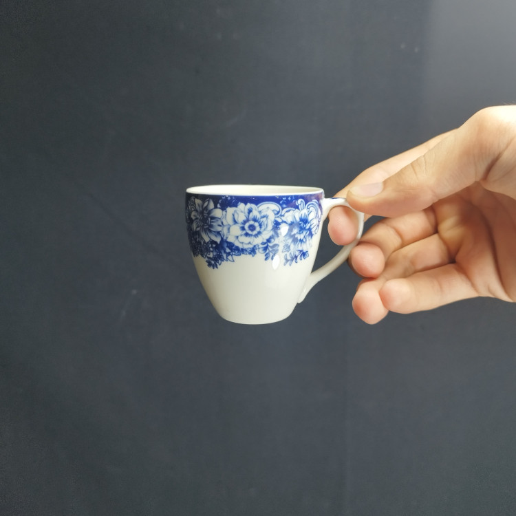 ست قهوه خوری چینی الیزابت مدل پاروس بسته 6+6 عددی با ارسال رایگان