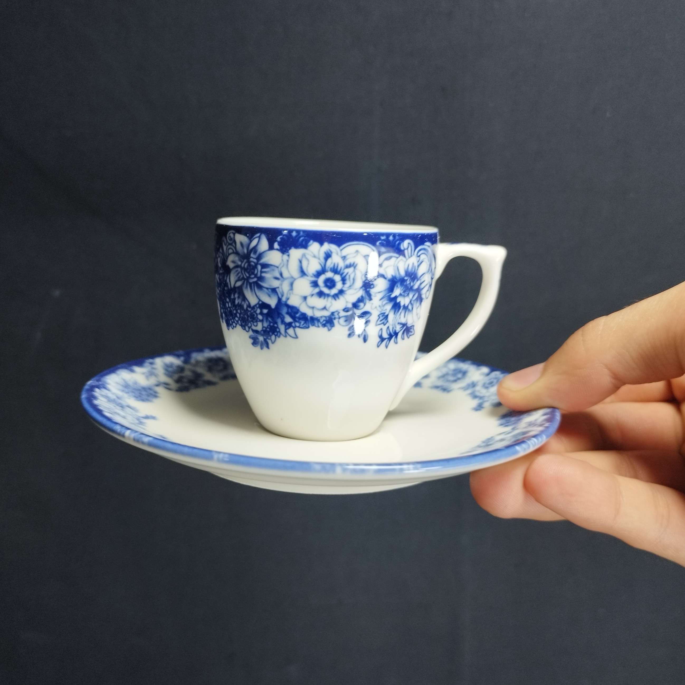 ست قهوه خوری چینی الیزابت مدل پاروس بسته 6+6 عددی با ارسال رایگان