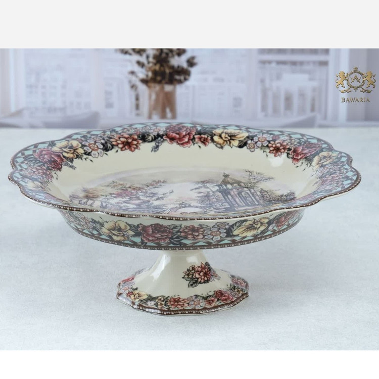شیرینی خوری پایدار چینی BAVARIA مدل دالبر گاردن دیت 146A با ارسال رایگان