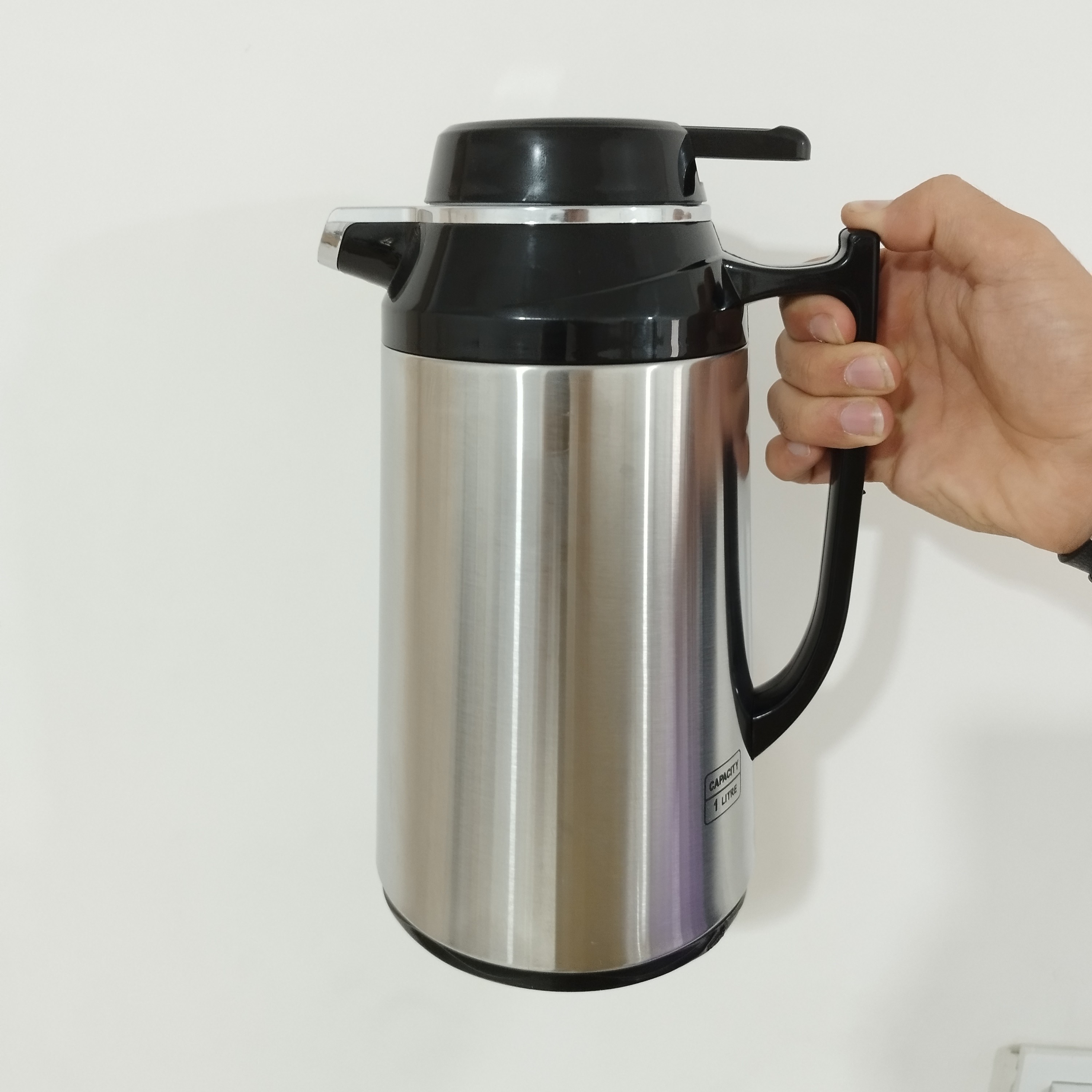 فلاسک شیشه دار 1 لیتر ریور کد 8621 با ارسال رایگان