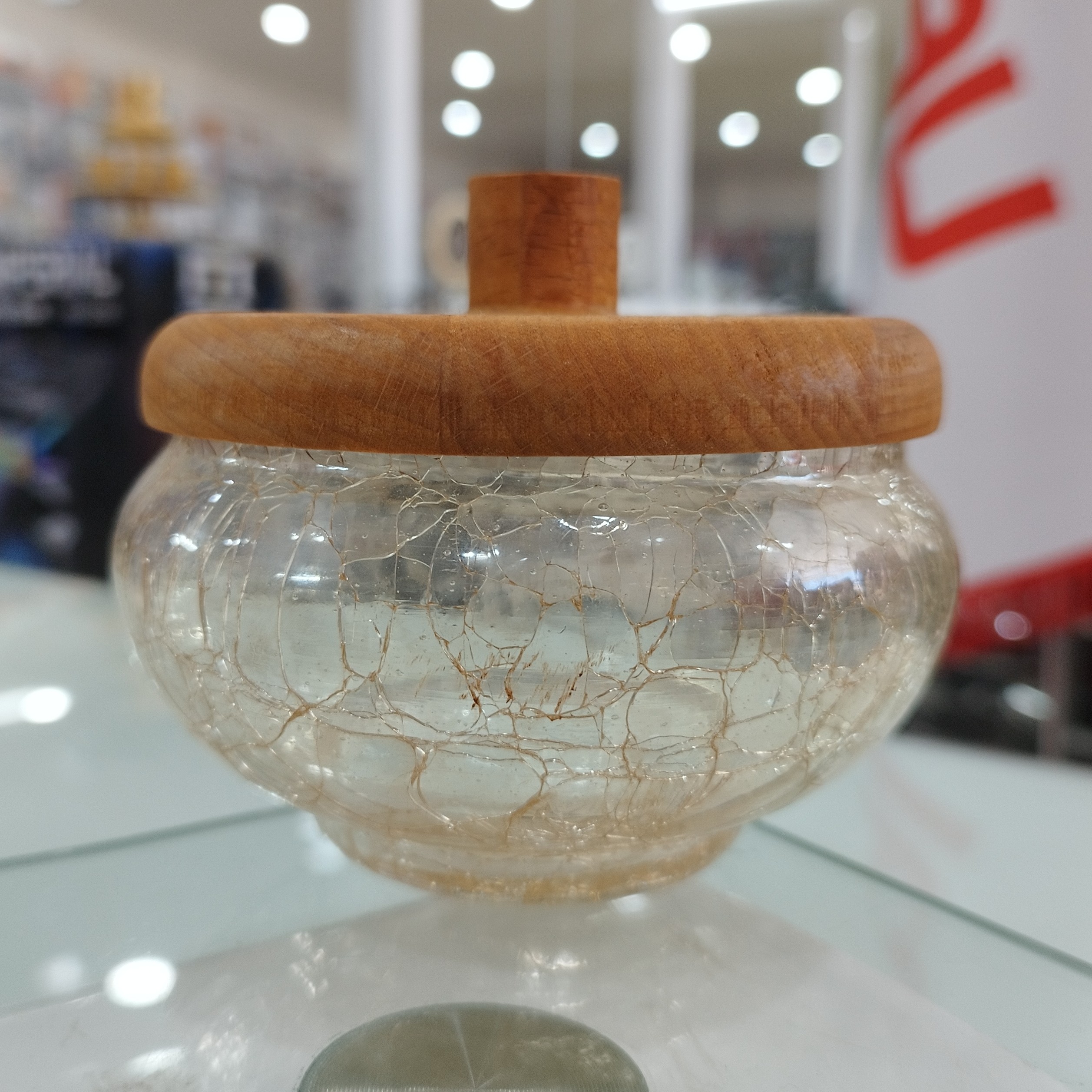 قندان آبگز درب چوبی کد 1201 بسته 1 عددی با ارسال رایگان