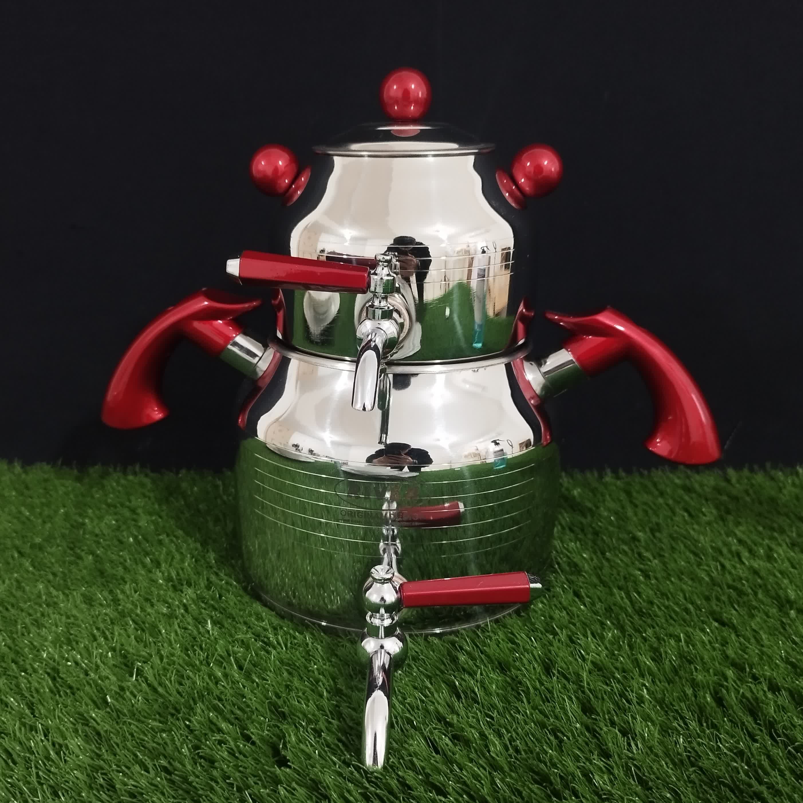 کتری و قوری استیل ریور 3 لیتر کد 2160 با ارسال رایگان