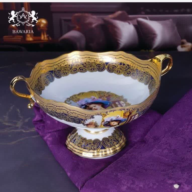 کشکول چینی بیضی BAVARIA مدل رزواتر پرنس 226P با ارسال رایگان