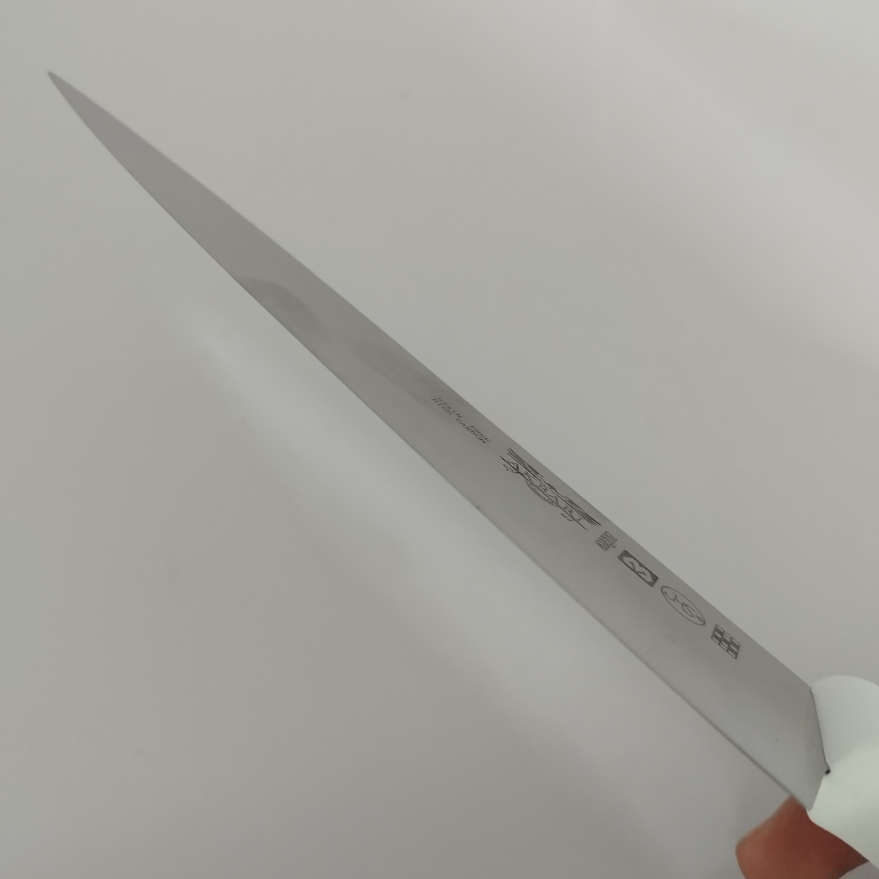 چاقو آشپزخانه اکبری دسته سفید کد 87A با ارسال رایگان