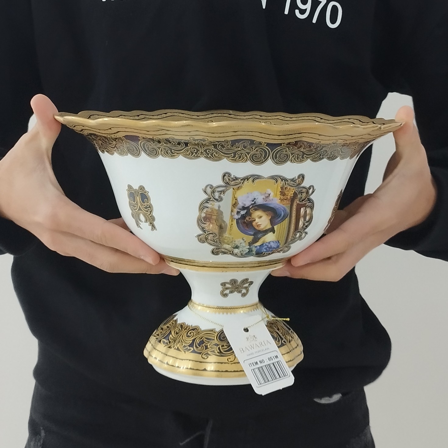 میوه خوری چینی BAVARIA متوسط مدل کینگ پرنس 051mp با ارسال رایگان