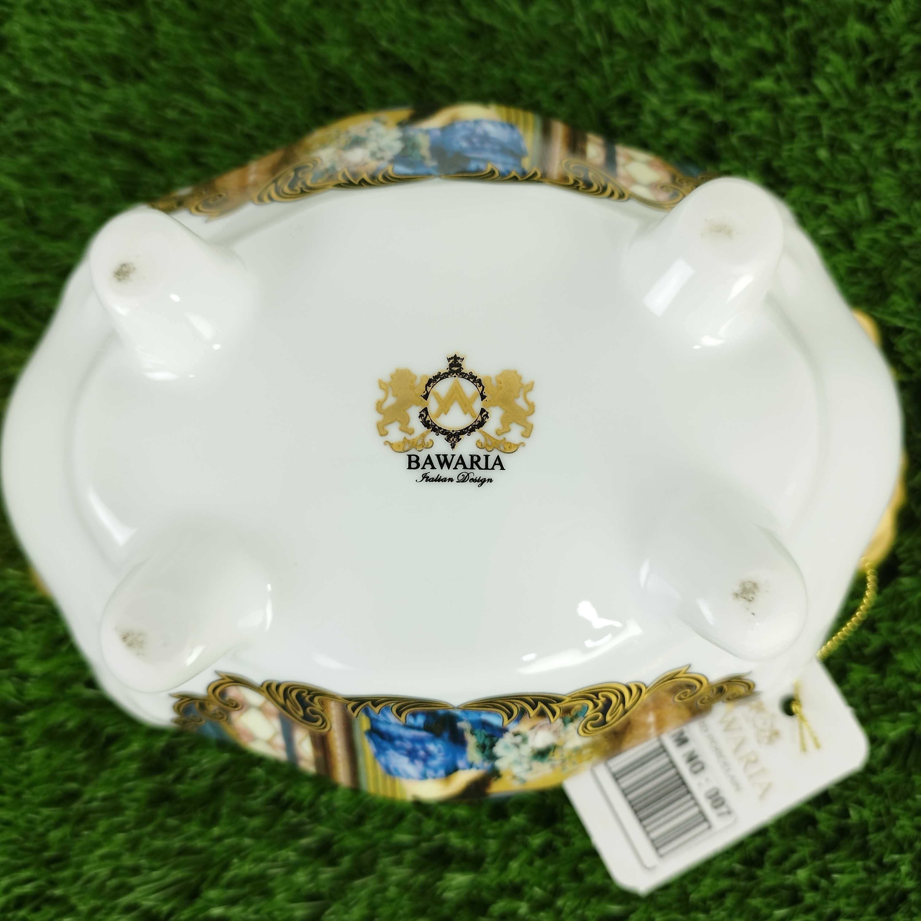 شکلات خوری بیضی چینی BAVARIA مدل پرنس 007p با ارسال رایگان