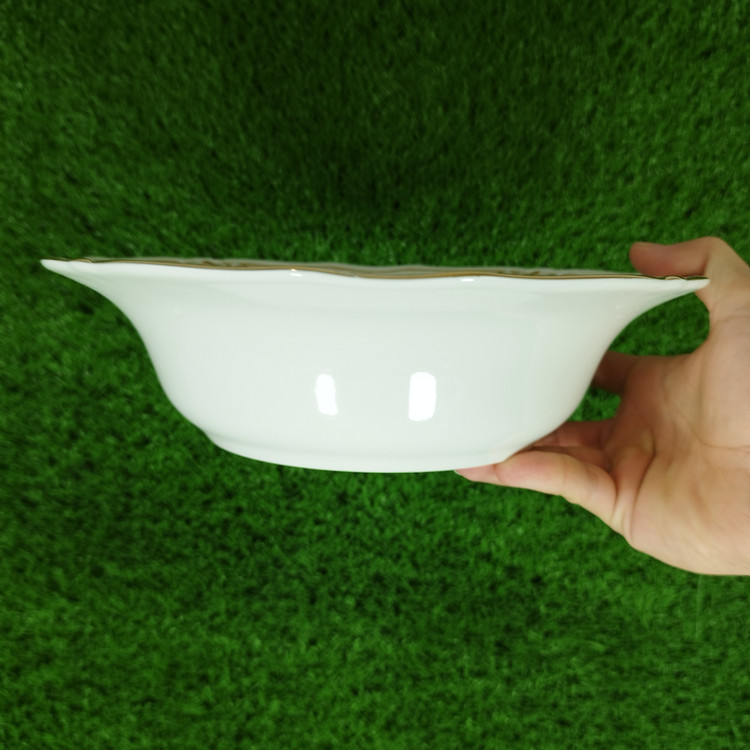 کاسه سالاد چینی الیزابت مدل فرناندو بسته 1 عددی با ارسال رایگان