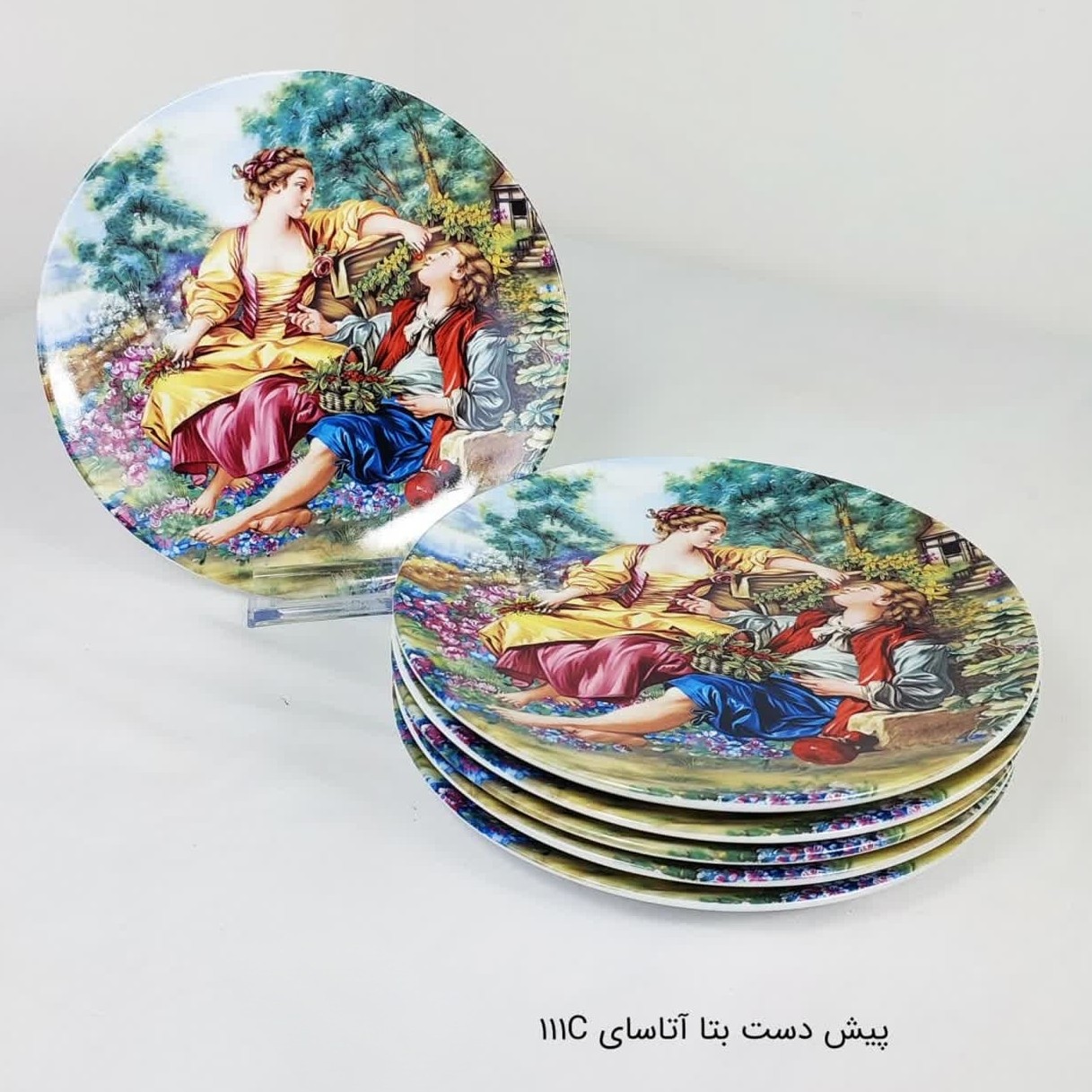 پیش دست چینی گرد آتاسای مدل بتا کد 111C بسته 6 عددی ارسال رایگان