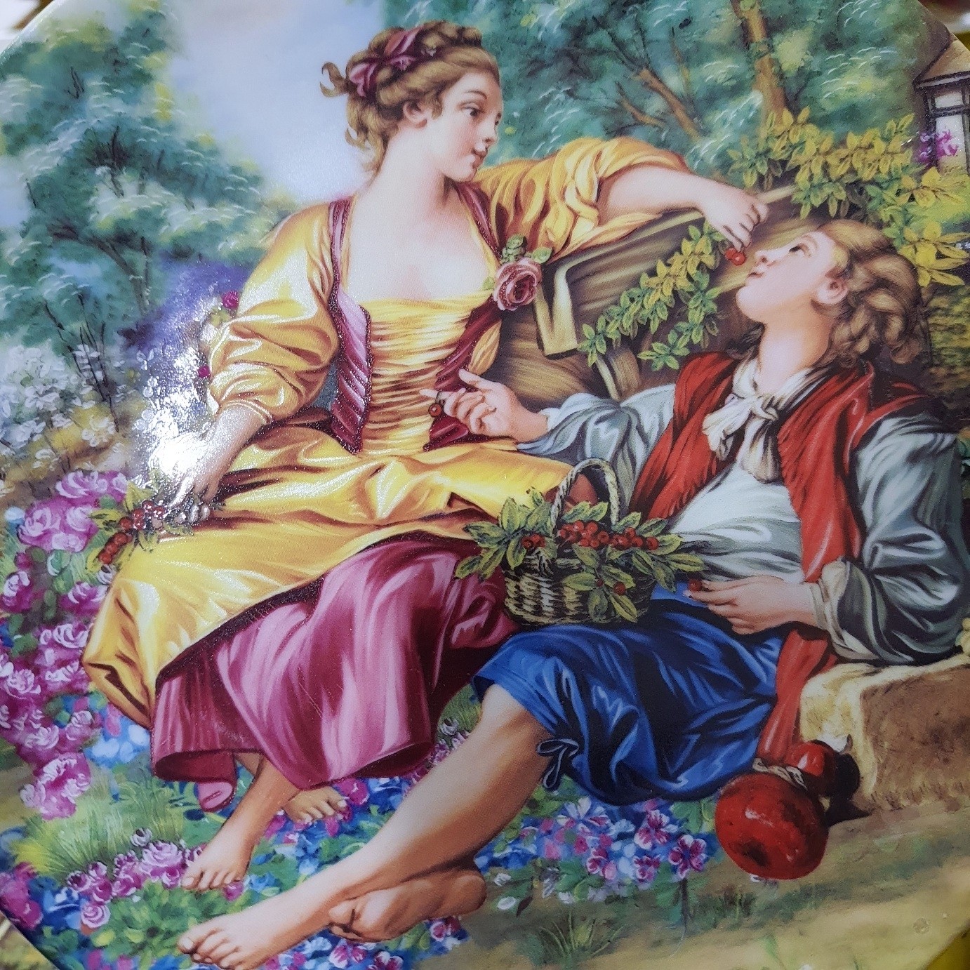 کاسه آجیل و میوه چینی مربع متوسط آتاسای مدل کویین کد 107 ارسال رایگان