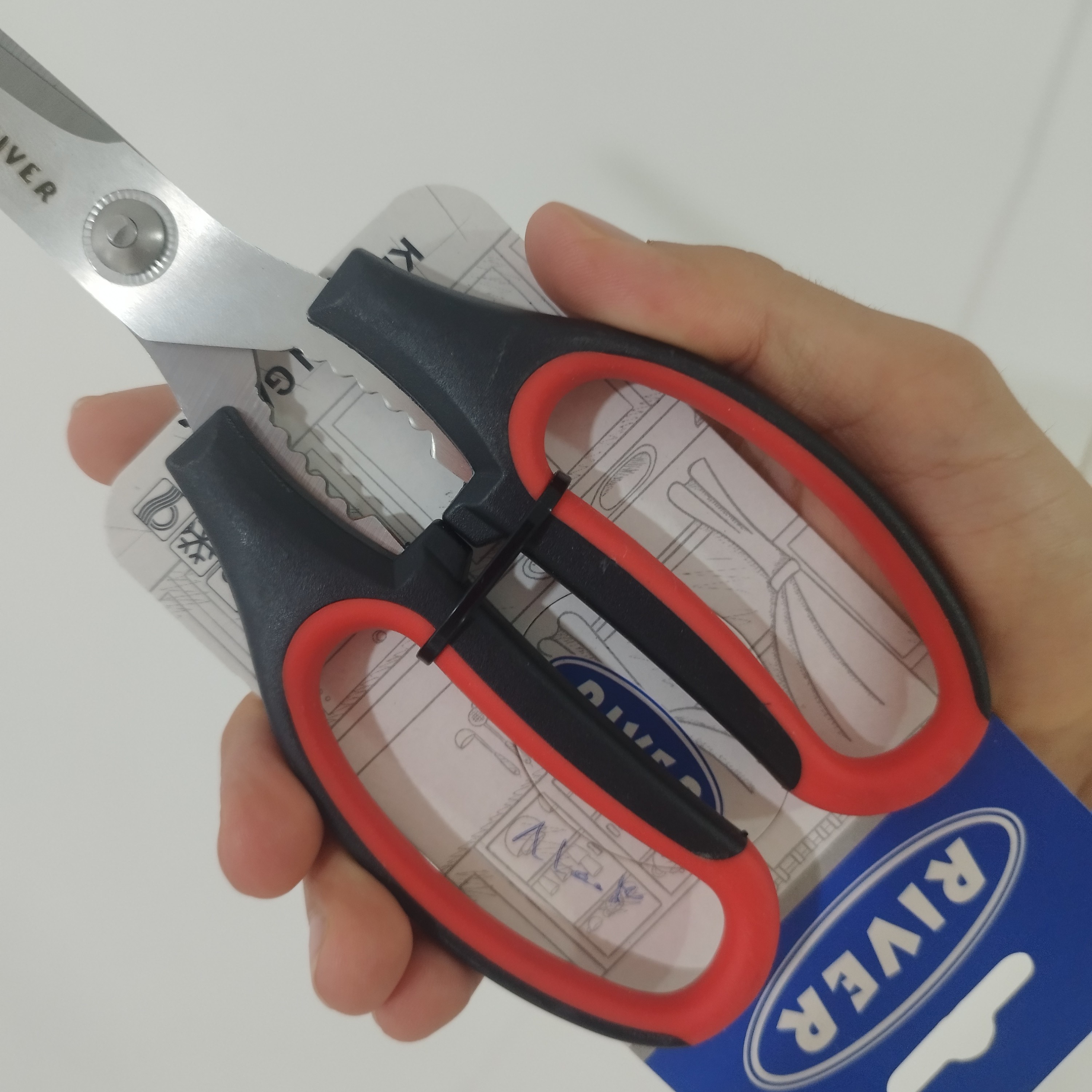 قیچی آشپزخانه استیل ریور کد 81003 با ارسال رایگان
