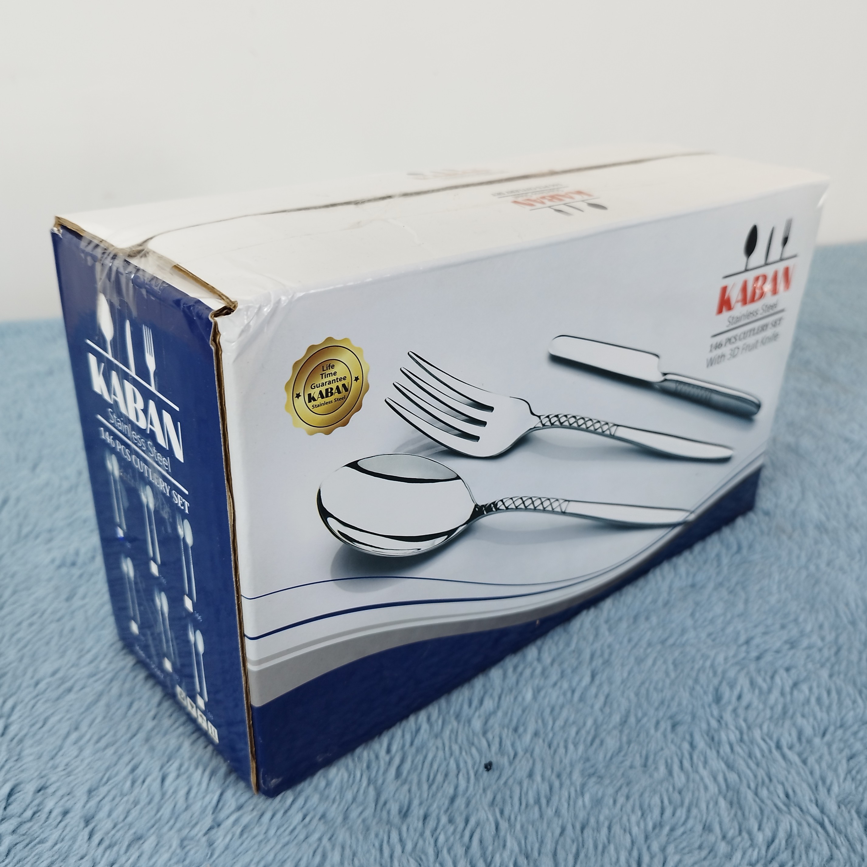 سرویس قاشق چنگال 146 پارچه کابان کد 185 سی نفره ارسال رایگان