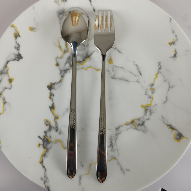 ست قاشق و چنگال 12 پارچه استیل برند کابان مدل دونا