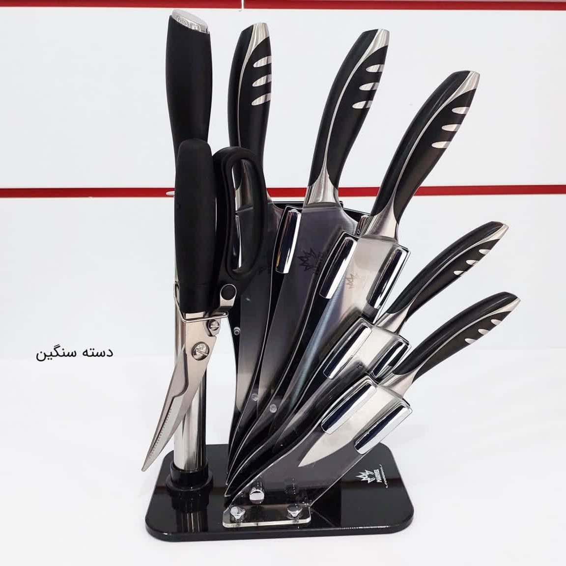 ست کارد و ساطور مارول دسته سنگین کد 2318 ارسال رایگان