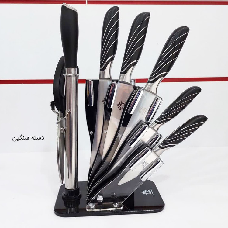 ست کارد و ساطور مارول دسته سنگین کد 2102 ارسال رایگان