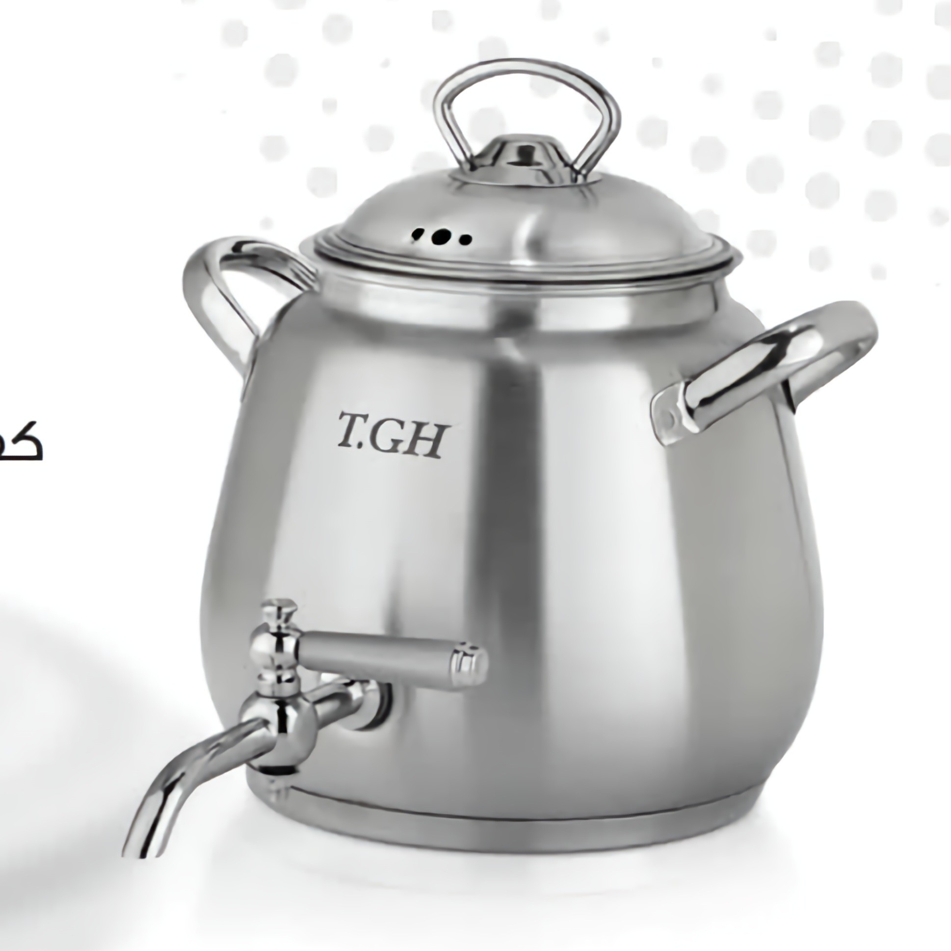 کتری شیردار کف چدن قیطاسی 2.5 لیتر مدل 4004 با ارسال رایگان
