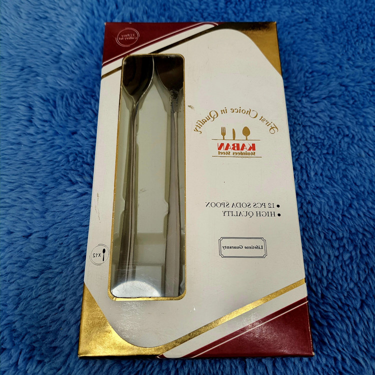 قاشق شربت کابان KABAN کد 019 ماینز بسته 12 عددی با ارسال رایگان