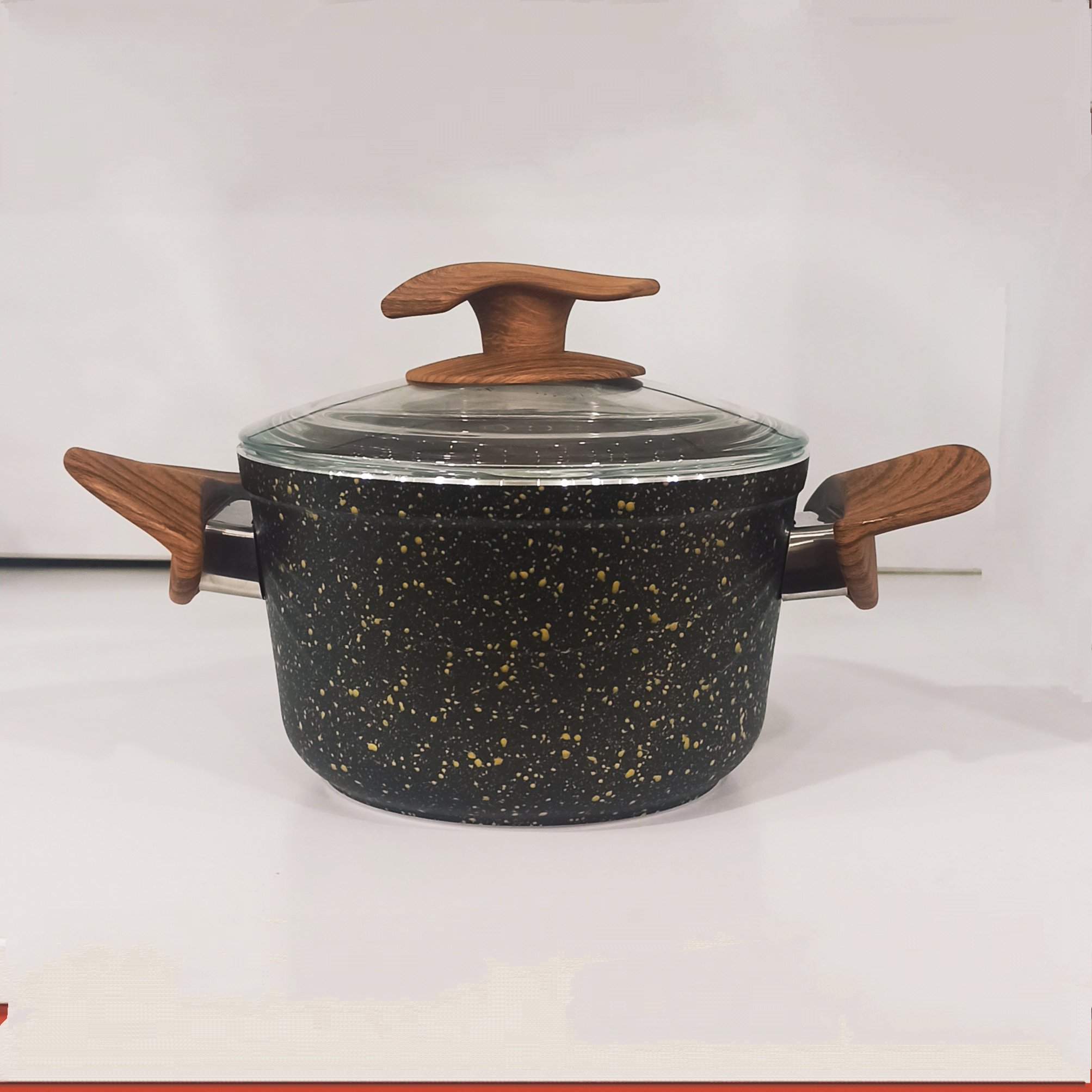 قابلمه سایز 16 گرانیتی اویز EVIZ مدل سوئینگ مشکی با ارسال رایگان