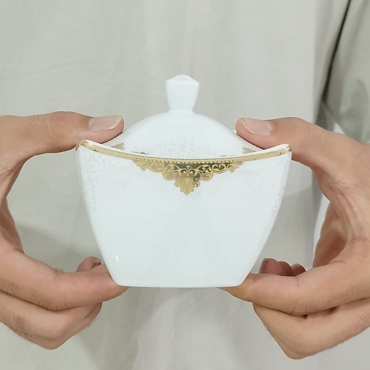 قندان چینی لورین طرح کوکب قالب سناتور بسته 1 عددی ارسال رایگان