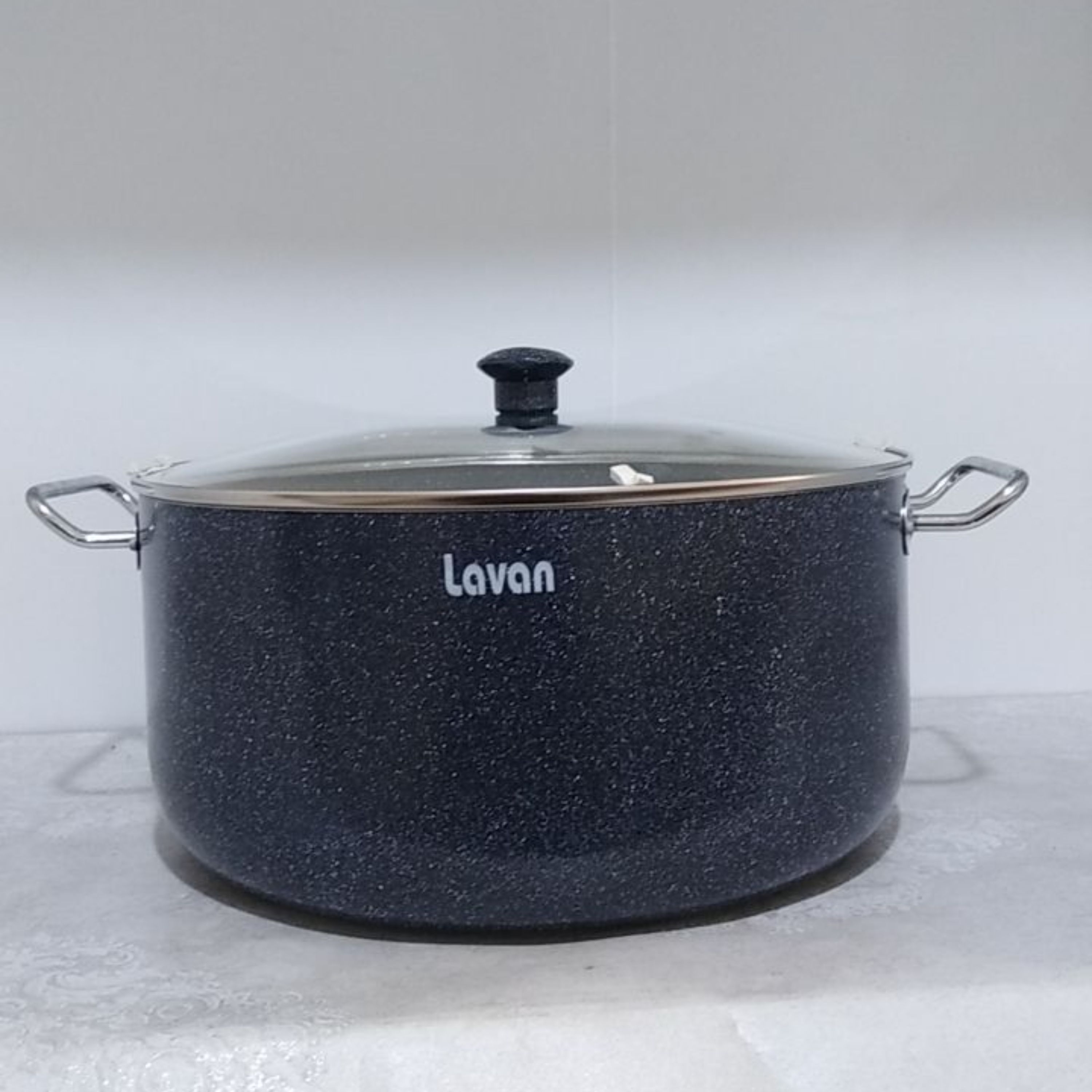 قابلمه گرانیتی سایز 38 مدل تیتان طوسی لاوان ارسال رایگان