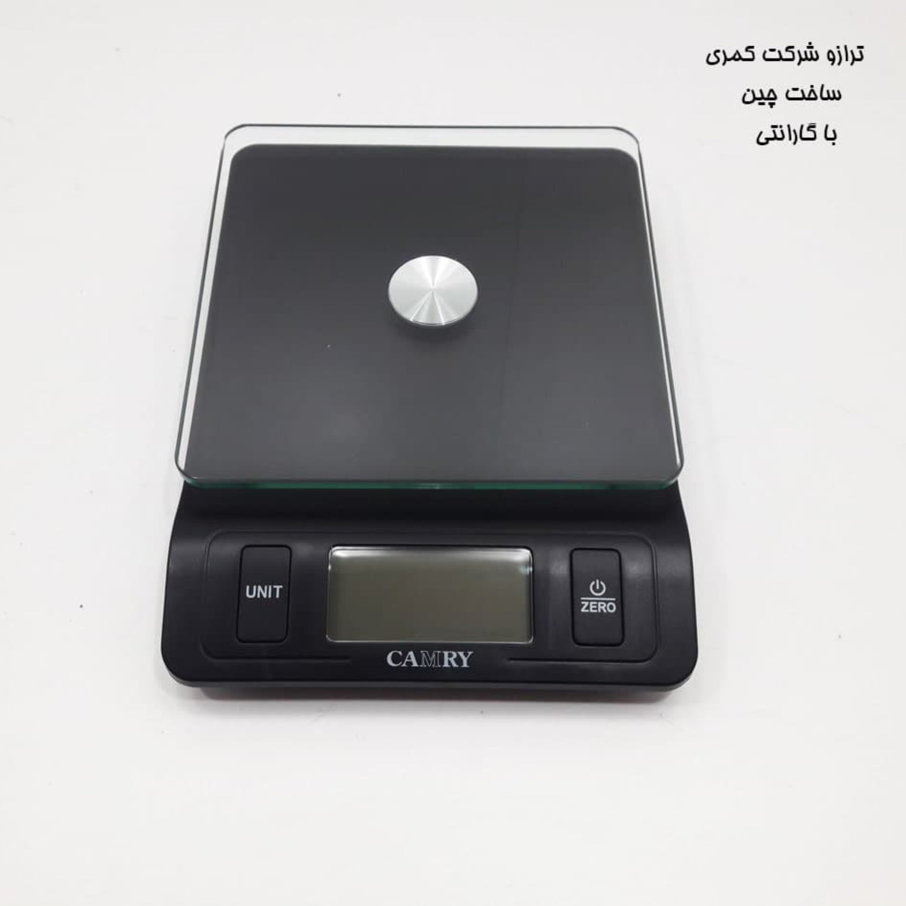 ترازو آشپزخانه برند CAMRY مشکی کد 5460 برند JS ارسال رایگان