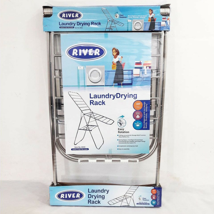 بند رخت تمام استیل آهنربا نگیر RIVER کد 8433 با ارسال رایگان